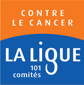 logo de la ligue contre le cancer soutien du centre leon berard