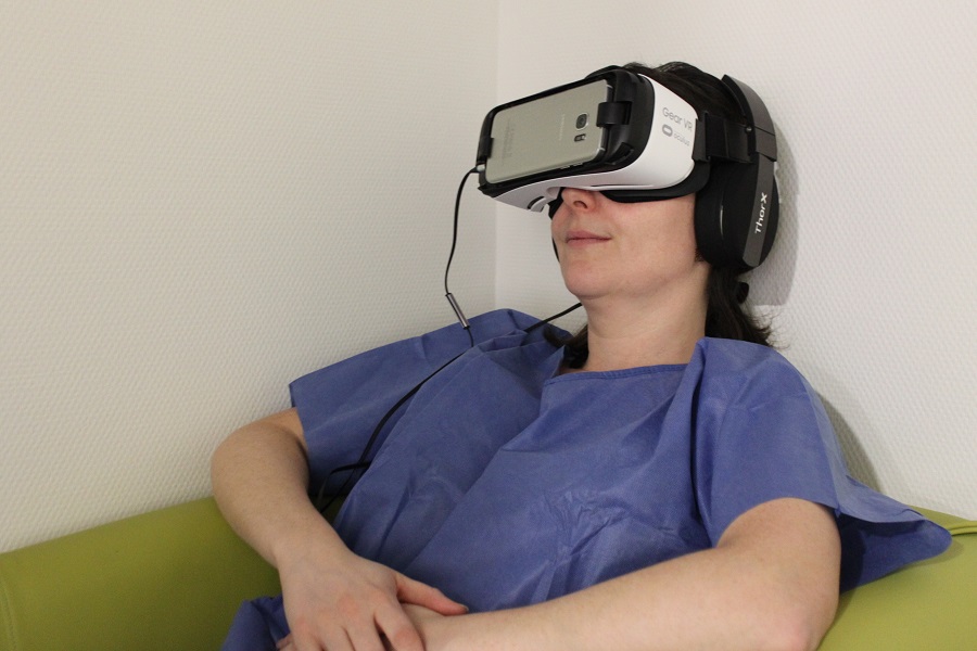 Casques de réalité virtuelle : Pour diminuer le stress
